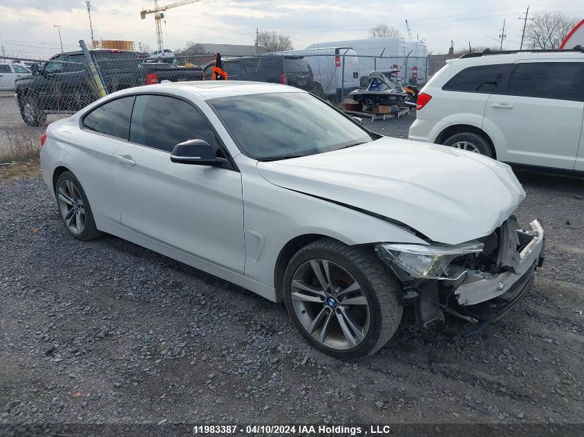 2016 BMW 4 Series VIN: WBA3N9C57GK251054 Lot: 11983387