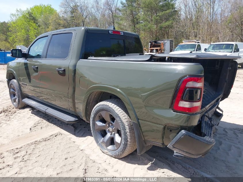 2021 Dodge Ram 1500 VIN: 1C6SRFFT9MN691578 Lot: 11983391