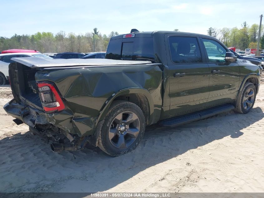 2021 Dodge Ram 1500 VIN: 1C6SRFFT9MN691578 Lot: 11983391