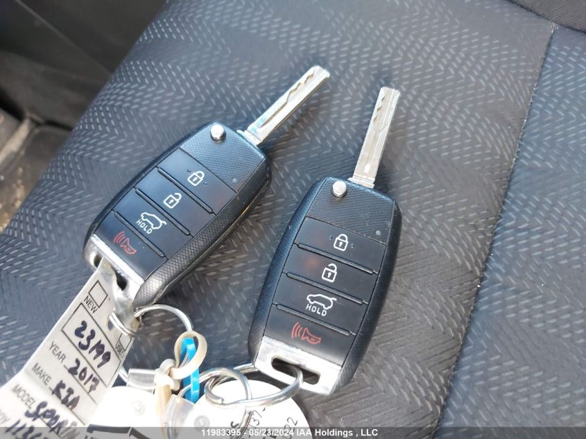 2017 Kia Sportage VIN: KNDPM3AC6H7113676 Lot: 11983395