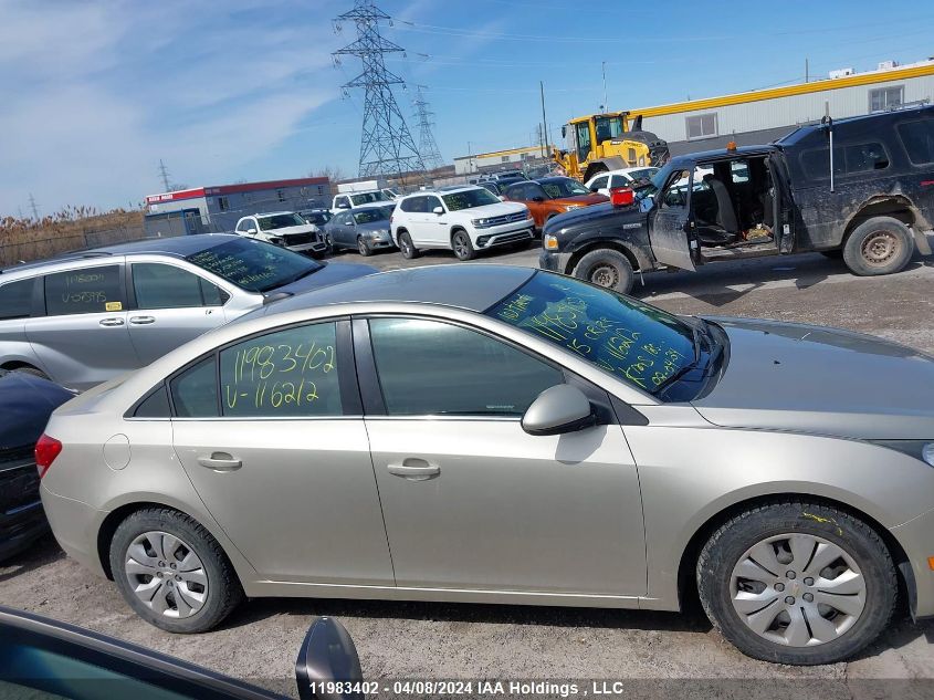 2015 Chevrolet Cruze VIN: 1G1PC5SB9F7116212 Lot: 11983402