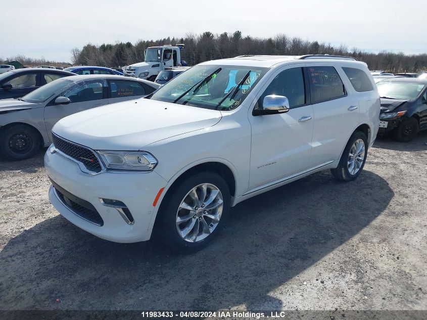 2021 Dodge Durango Citadel VIN: 1C4RDJEG1MC694578 Lot: 39240571