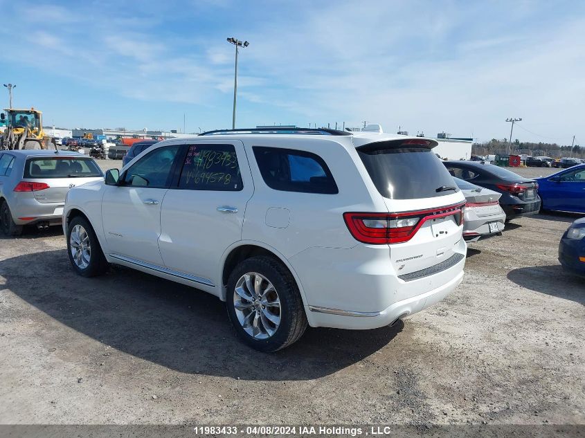 2021 Dodge Durango Citadel VIN: 1C4RDJEG1MC694578 Lot: 39240571