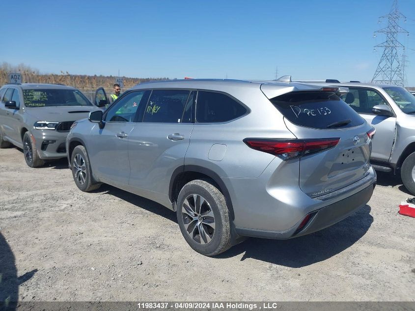 2021 Toyota Highlander Xle VIN: 5TDGZRBH1MS546630 Lot: 49586664