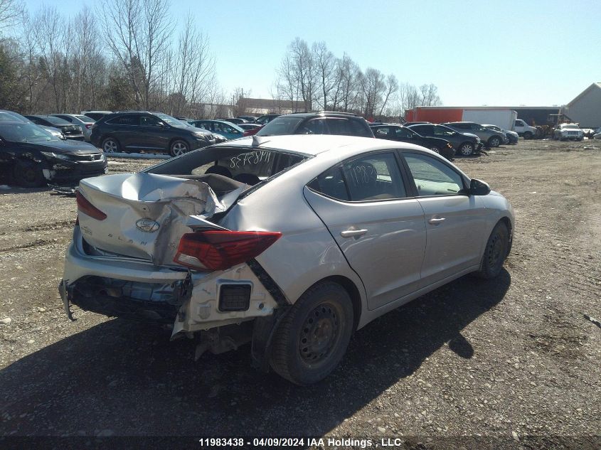 2019 Hyundai Elantra Sel/Value/Limited VIN: KMHD84LF3KU758973 Lot: 11983438