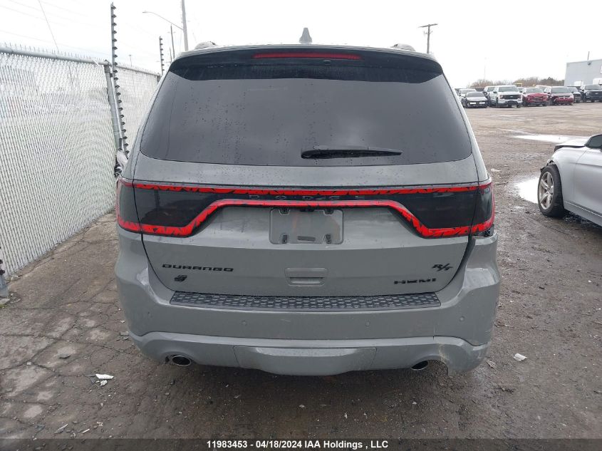 2021 Dodge Durango VIN: 1C4SDJCT1MC547713 Lot: 11983453