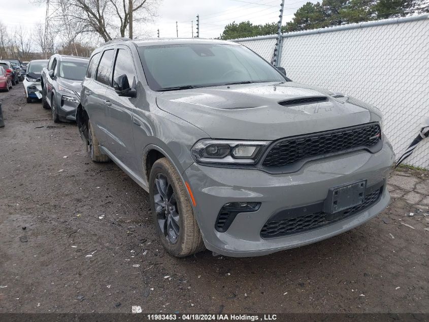 2021 Dodge Durango VIN: 1C4SDJCT1MC547713 Lot: 11983453