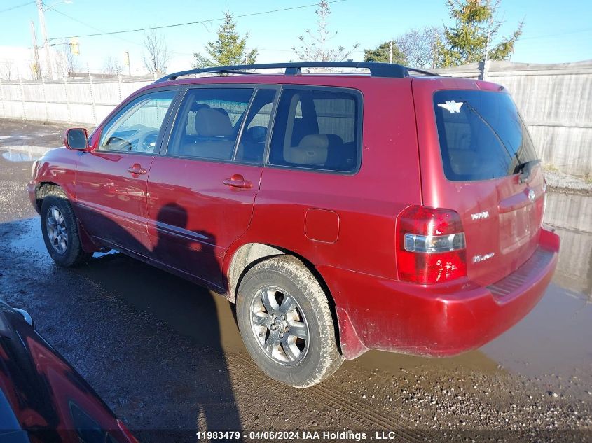 2004 Toyota Highlander V6/V6 7 Passenger VIN: JTEHP21AX40005595 Lot: 11983479