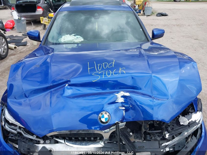 2020 BMW 3 Series VIN: 3MW5R7J02L8B38164 Lot: 11983491