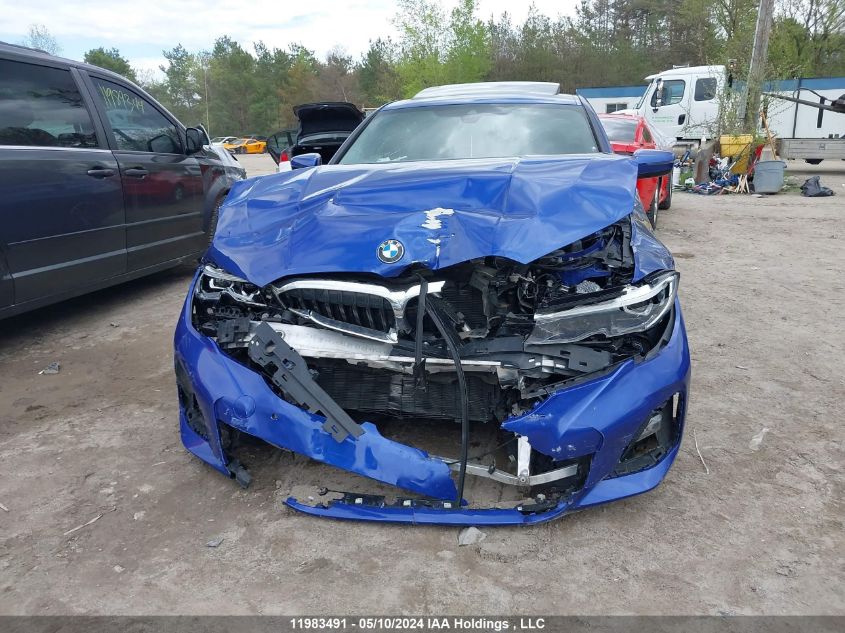 2020 BMW 3 Series VIN: 3MW5R7J02L8B38164 Lot: 11983491