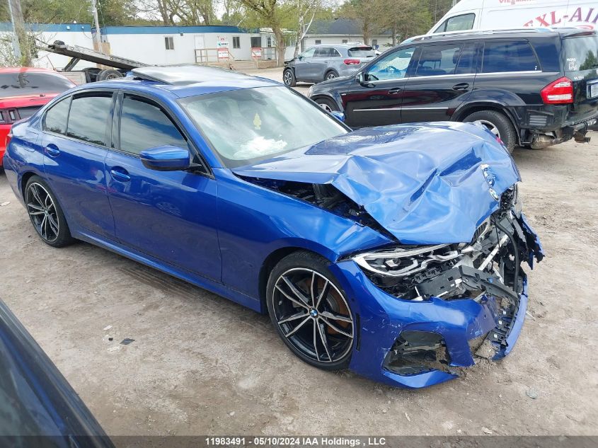 2020 BMW 3 Series VIN: 3MW5R7J02L8B38164 Lot: 11983491