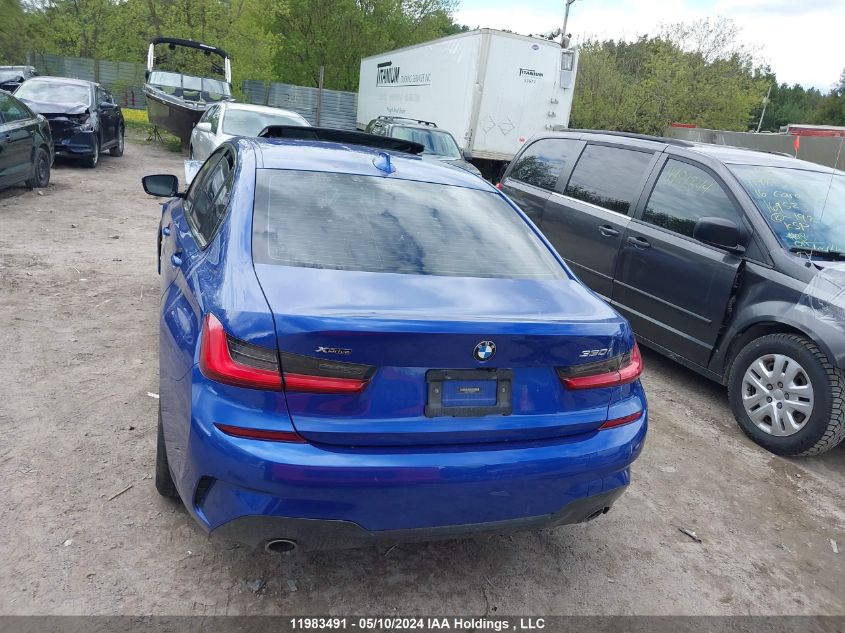 2020 BMW 3 Series VIN: 3MW5R7J02L8B38164 Lot: 11983491