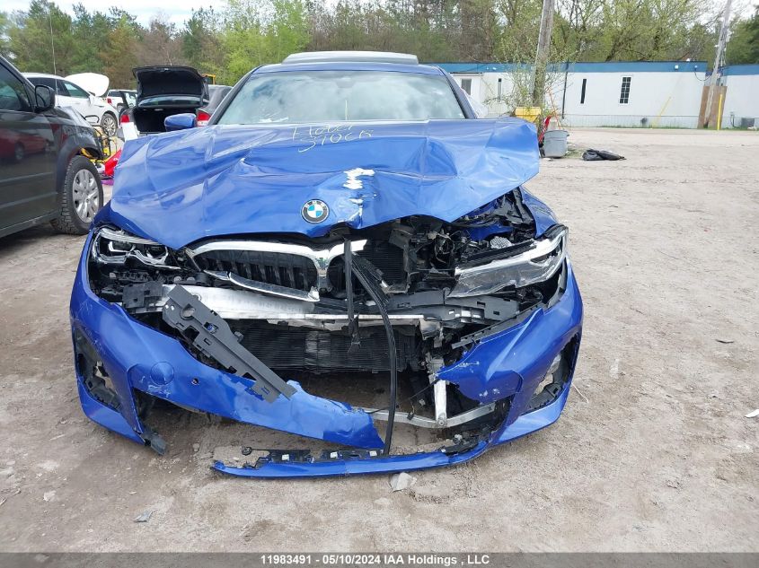 2020 BMW 3 Series VIN: 3MW5R7J02L8B38164 Lot: 11983491