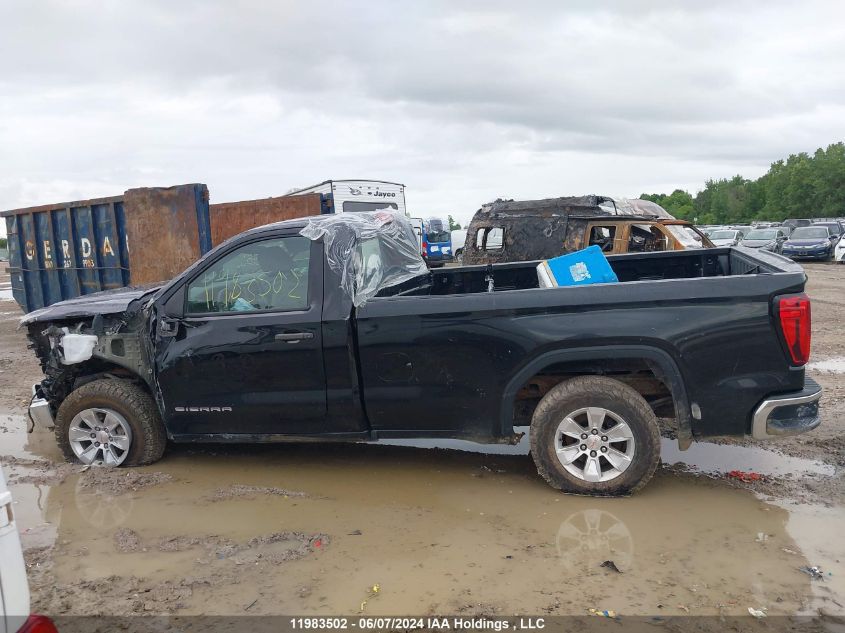 2019 GMC Sierra 1500 VIN: 3GTN8AEH6KG252627 Lot: 11983502