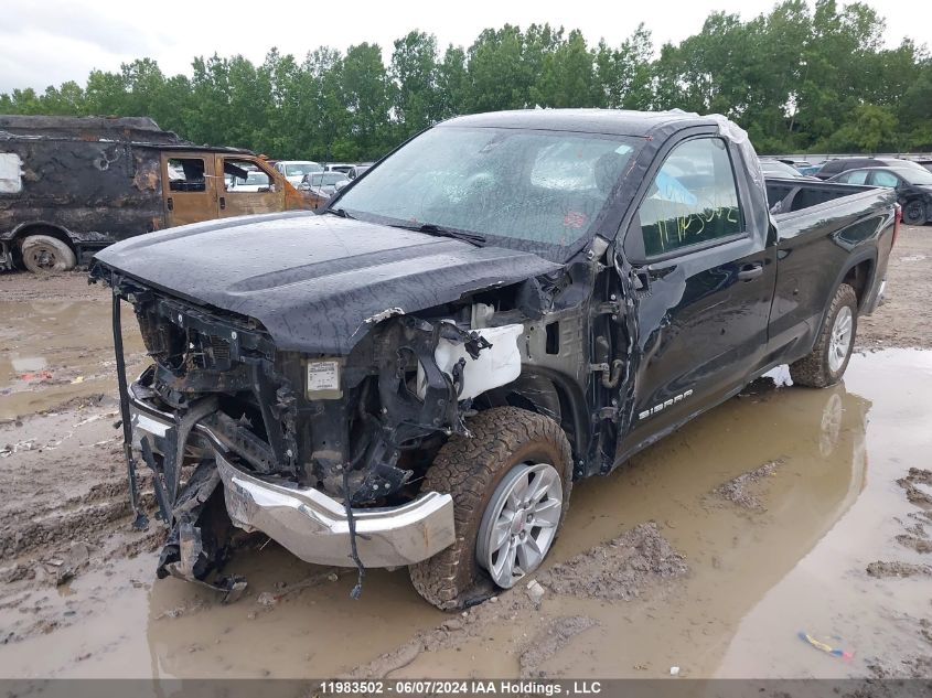 2019 GMC Sierra 1500 VIN: 3GTN8AEH6KG252627 Lot: 11983502