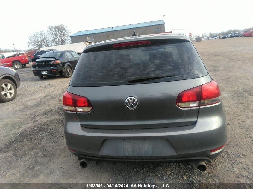 2010 Volkswagen Golf VIN: WVWCA7AJ4AW216426 Lot: 39241035