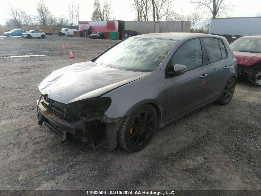 2010 Volkswagen Golf VIN: WVWCA7AJ4AW216426 Lot: 39241035