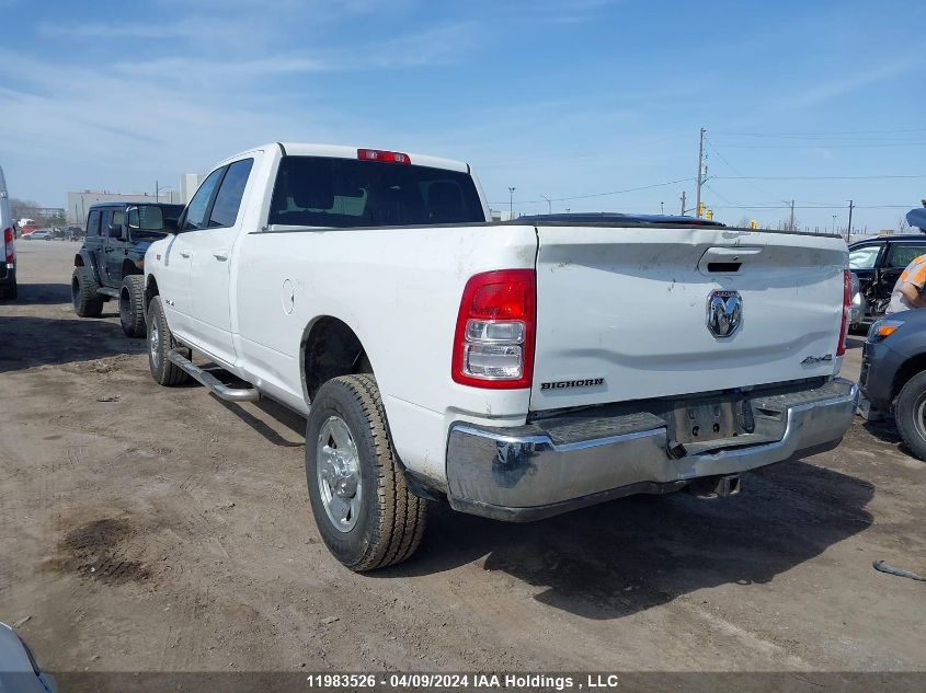 2021 Ram 2500 Big Horn VIN: 3C6UR5JJ1MG555611 Lot: 11983526