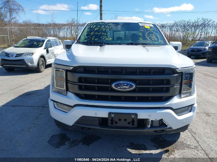 2022 Ford F150 Supercrew VIN: 1FTEW1EP5NKE68561 Lot: 11983540