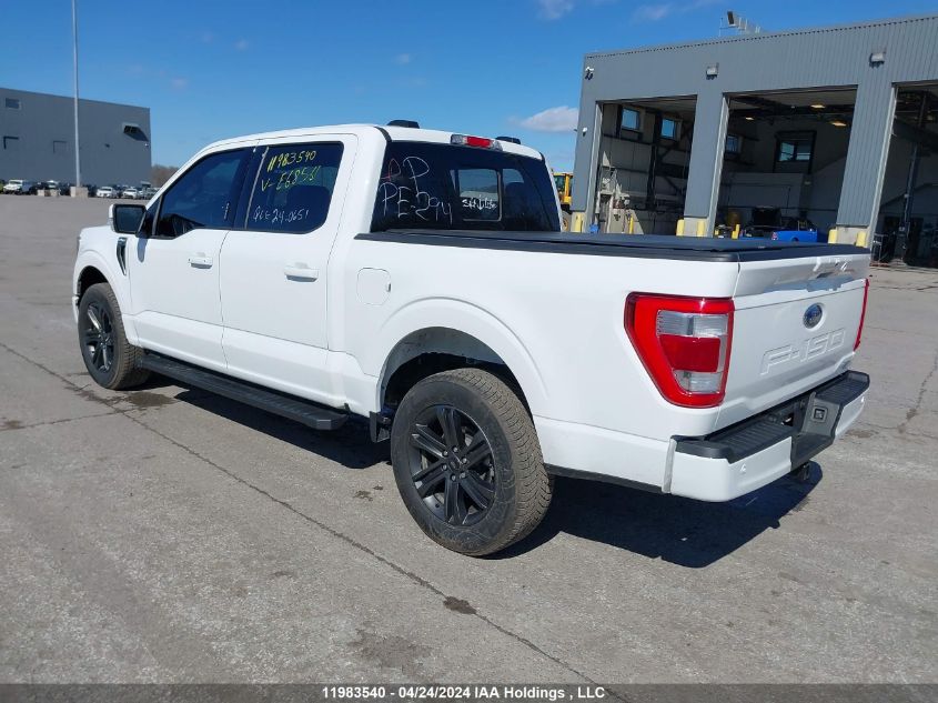 2022 Ford F150 Supercrew VIN: 1FTEW1EP5NKE68561 Lot: 11983540