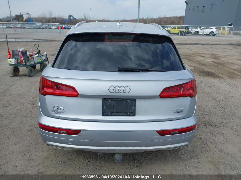 2018 Audi Q5 Premium VIN: WA1ANAFY3J2111716 Lot: 11983593