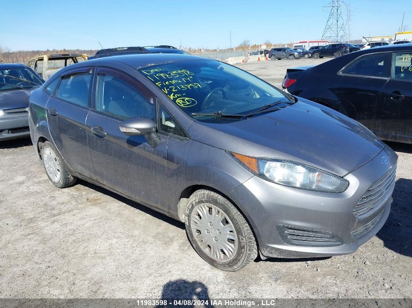 2014 Ford Fiesta Se VIN: 3FADP4BJ7EM213757 Lot: 39240834