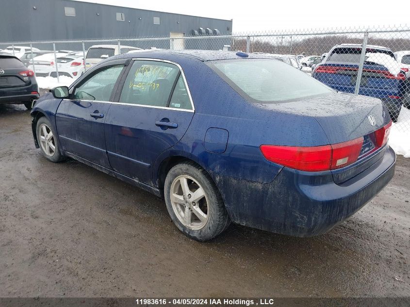 2005 Honda Accord Ex VIN: 1HGCM56815A050937 Lot: 11983616