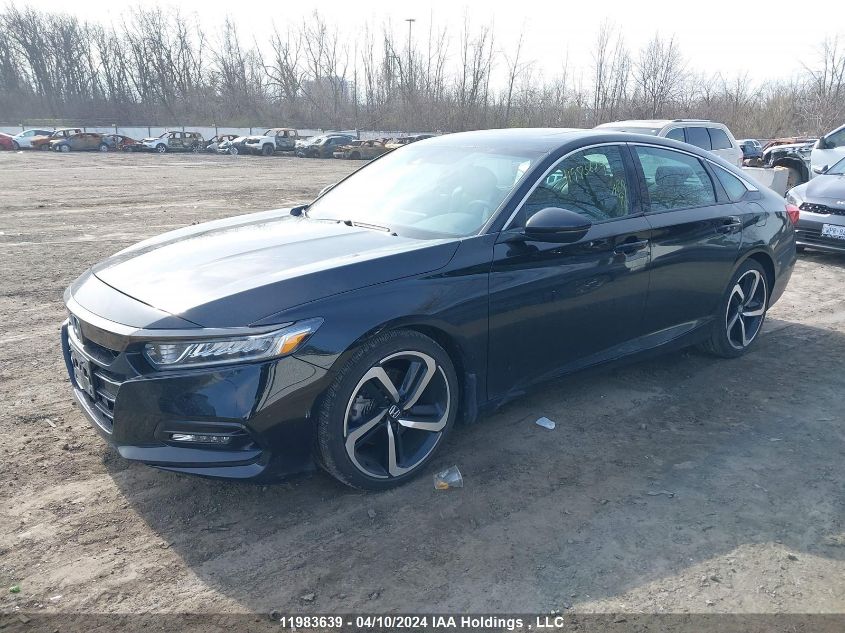 2019 Honda Accord Sedan VIN: 1HGCV2F34KA801685 Lot: 11983639