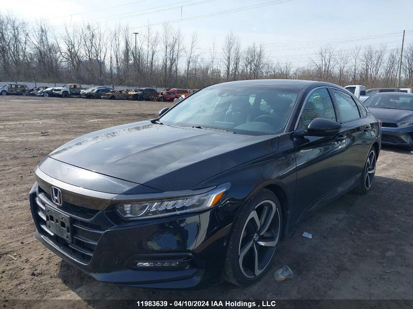 2019 Honda Accord Sedan VIN: 1HGCV2F34KA801685 Lot: 11983639