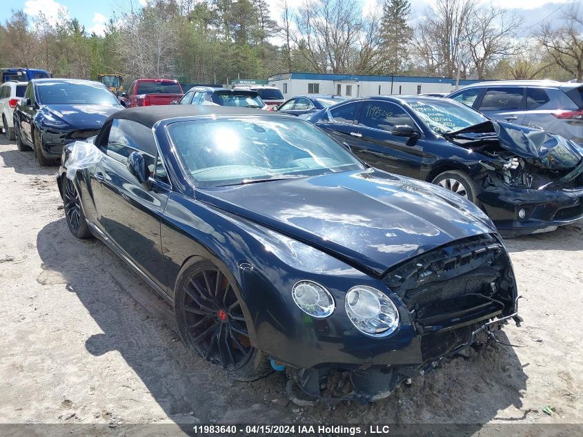 2013 Bentley Continental Gtc V8 VIN: SCBGT3ZA2DC084932 Lot: 11983640