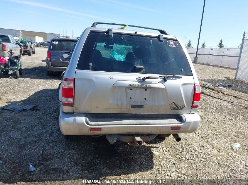 2004 Nissan Pathfinder Le/Se VIN: JN8DR09Y94W908972 Lot: 11983654