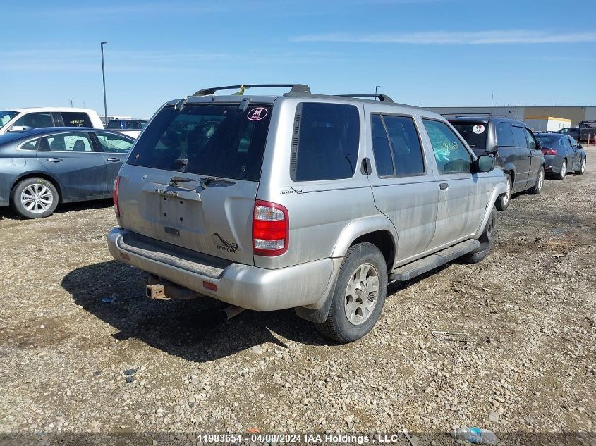 2004 Nissan Pathfinder Le/Se VIN: JN8DR09Y94W908972 Lot: 11983654