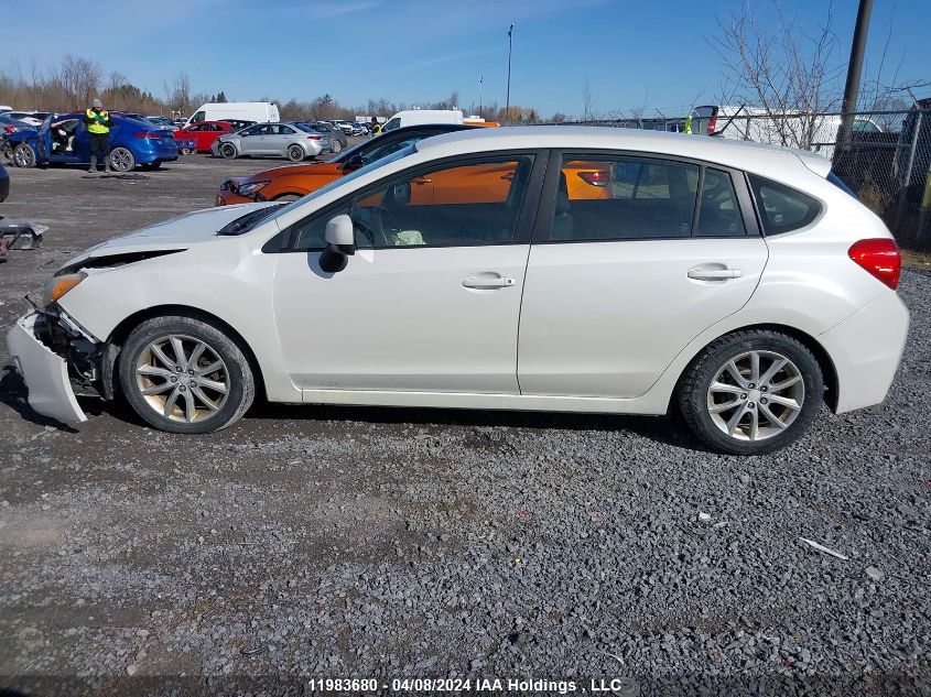 2014 Subaru Impreza Premium VIN: JF1GPAC6XEH318982 Lot: 11983680