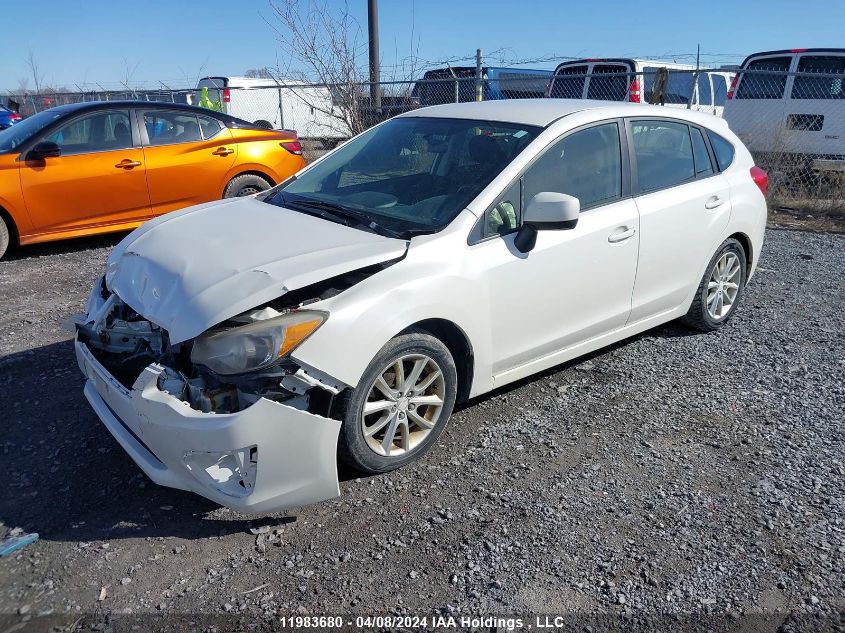 2014 Subaru Impreza Premium VIN: JF1GPAC6XEH318982 Lot: 11983680