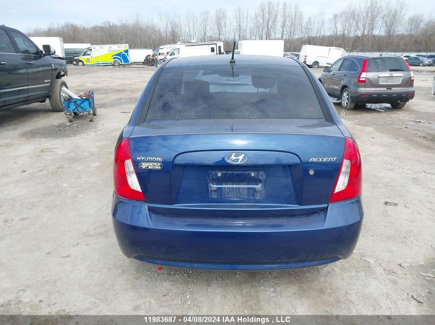 2010 Hyundai Accent Gls VIN: KMHCN4BC2AU429840 Lot: 11983687