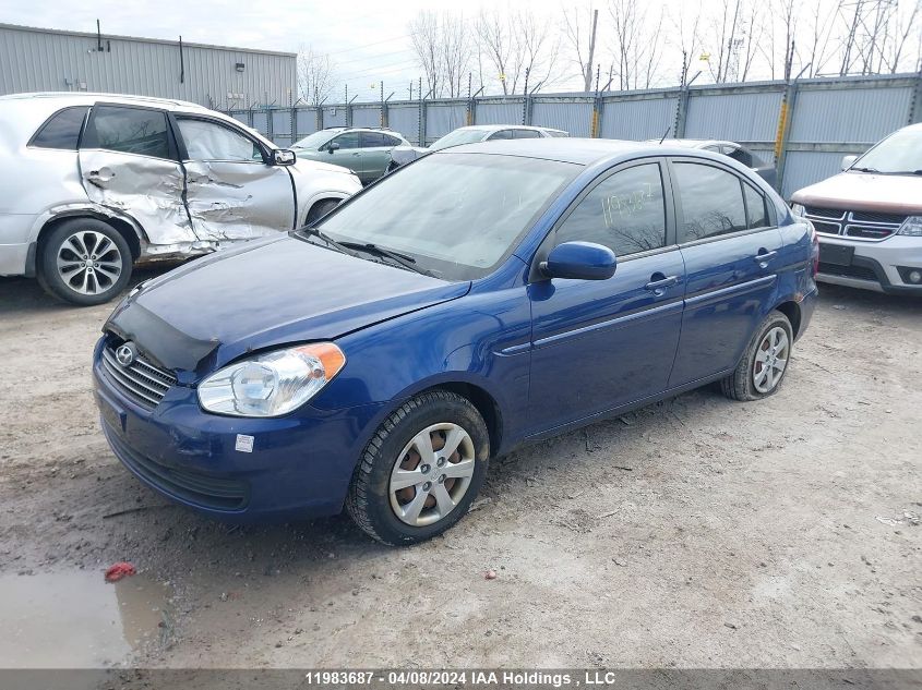 2010 Hyundai Accent Gls VIN: KMHCN4BC2AU429840 Lot: 11983687