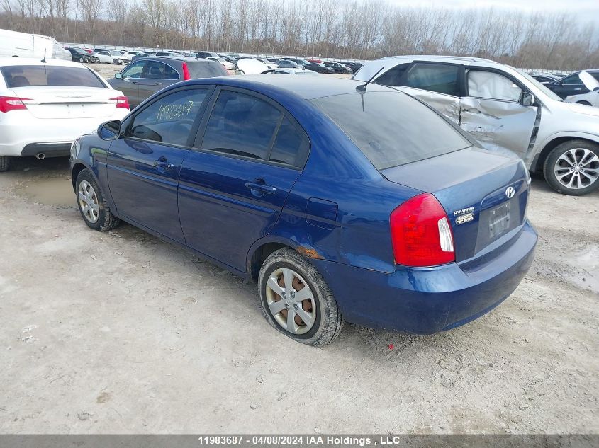 2010 Hyundai Accent Gls VIN: KMHCN4BC2AU429840 Lot: 11983687