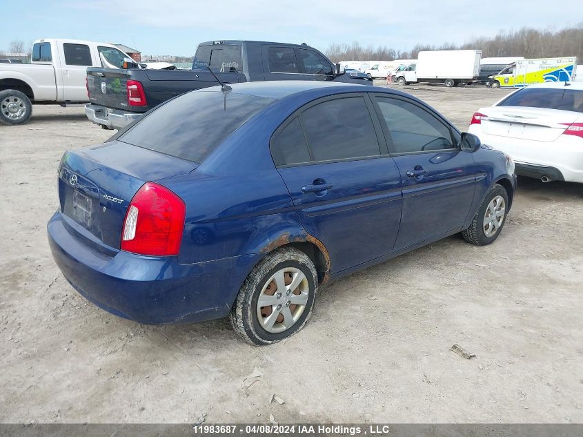 2010 Hyundai Accent Gls VIN: KMHCN4BC2AU429840 Lot: 11983687