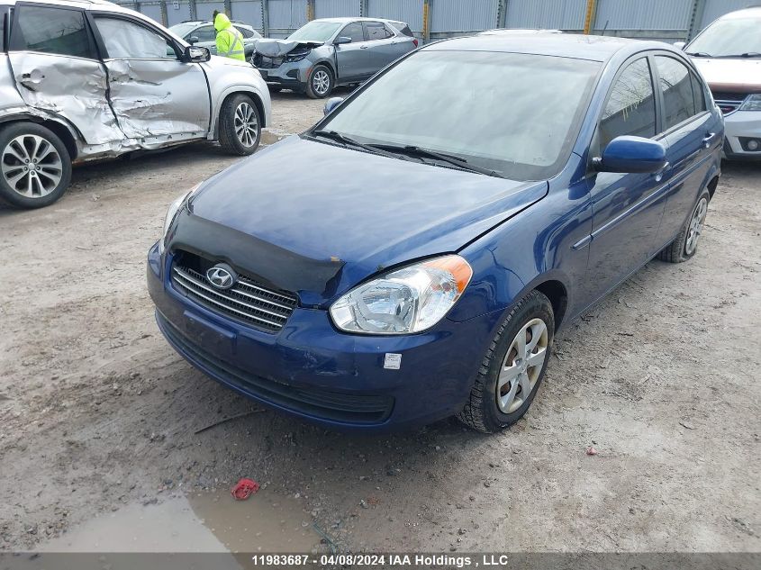 2010 Hyundai Accent Gls VIN: KMHCN4BC2AU429840 Lot: 11983687