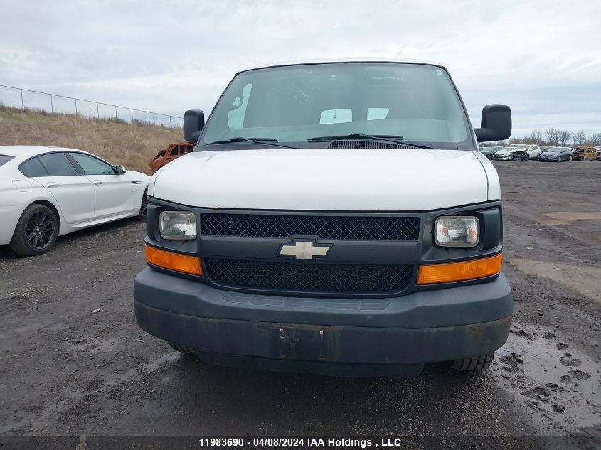 2009 Chevrolet Express VIN: 1GCGG25CX91145062 Lot: 11983690