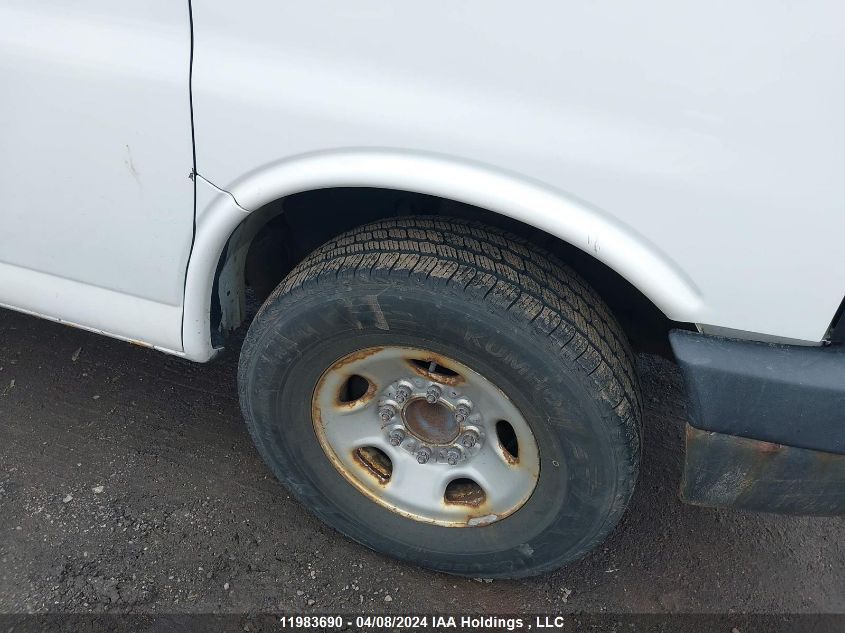 2009 Chevrolet Express VIN: 1GCGG25CX91145062 Lot: 11983690