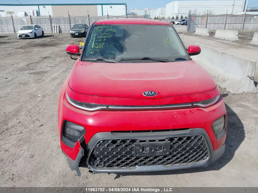 2020 Kia Soul VIN: KNDJ33AU7L7705498 Lot: 11983702