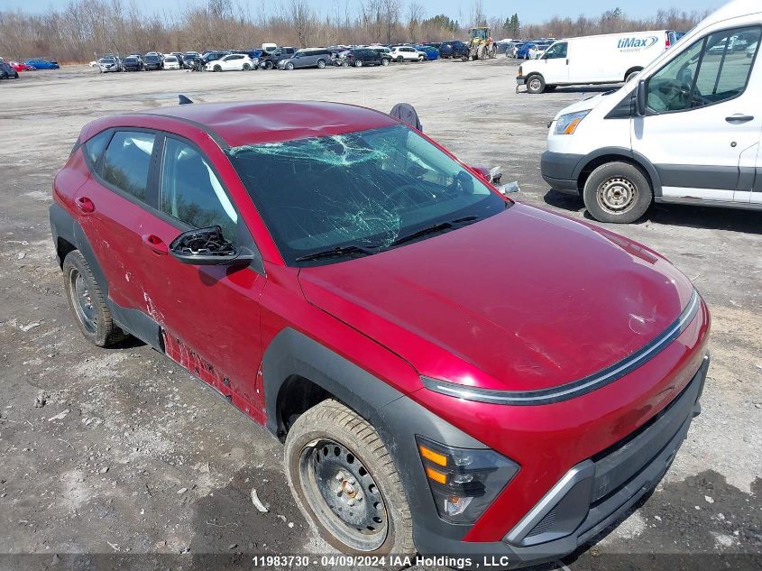 2024 Hyundai Kona 2.0L Essential VIN: KM8HACABXRU045837 Lot: 11983730