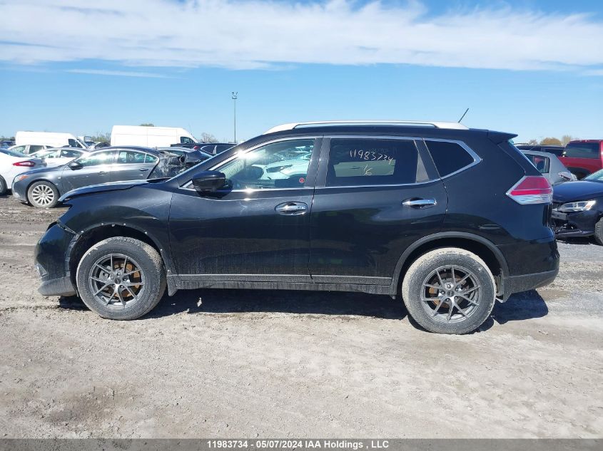 2016 Nissan Rogue S/Sl/Sv VIN: 5N1AT2MM0GC820796 Lot: 11983734