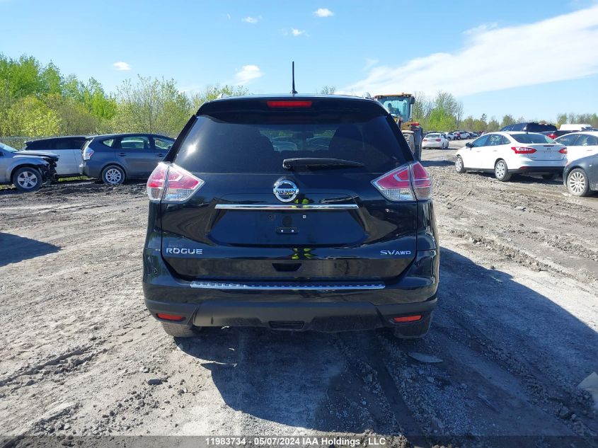 2016 Nissan Rogue S/Sl/Sv VIN: 5N1AT2MM0GC820796 Lot: 11983734