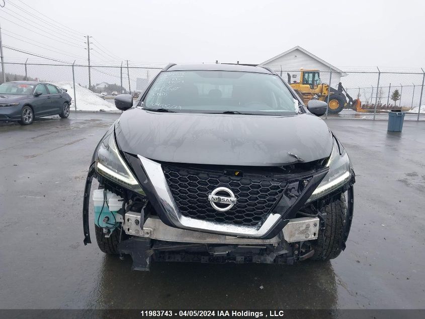 2019 Nissan Murano VIN: 5N1AZ2MS0KN115796 Lot: 11983743