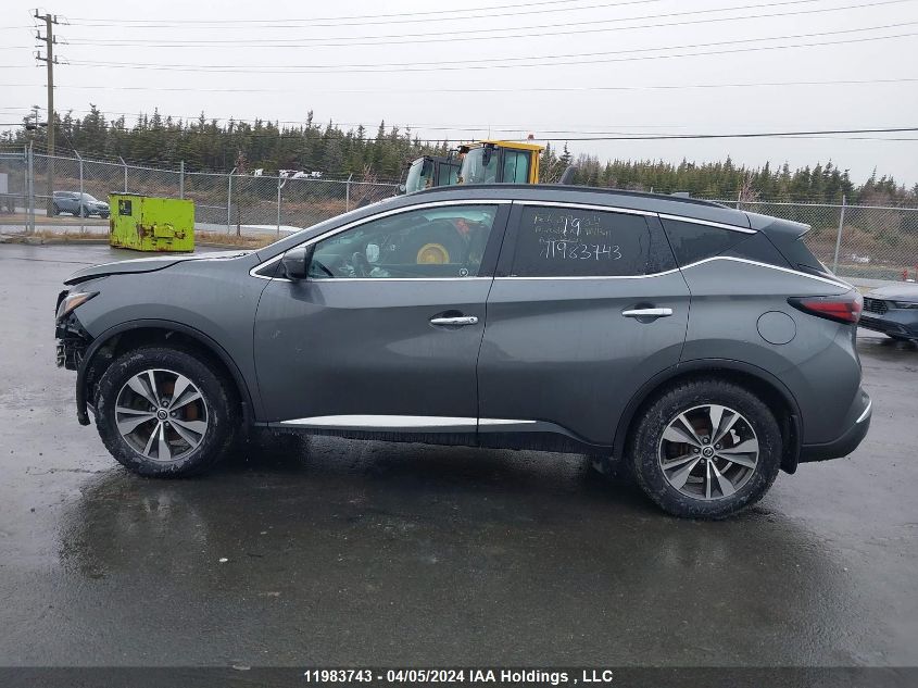 2019 Nissan Murano VIN: 5N1AZ2MS0KN115796 Lot: 11983743