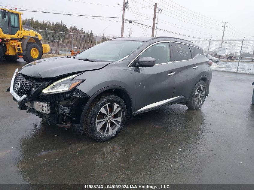 2019 Nissan Murano VIN: 5N1AZ2MS0KN115796 Lot: 11983743