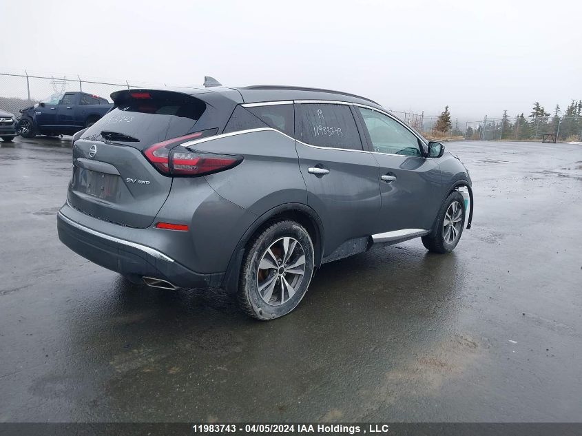 2019 Nissan Murano VIN: 5N1AZ2MS0KN115796 Lot: 11983743