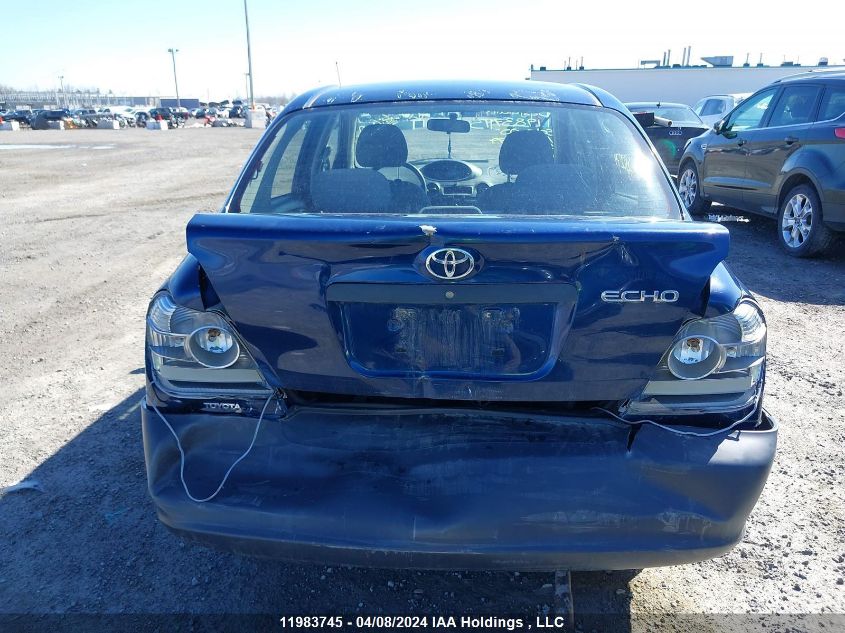 2005 Toyota Echo VIN: JTDBT123950380279 Lot: 11983745